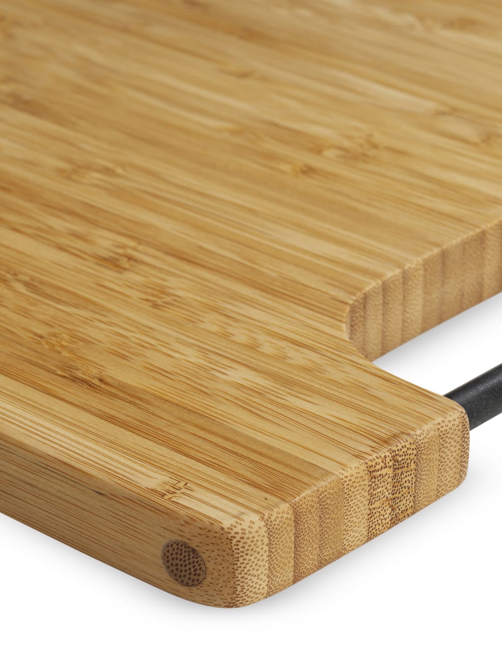 Bamboo Chopping Board with Silicon Rod Handle 2 of 3