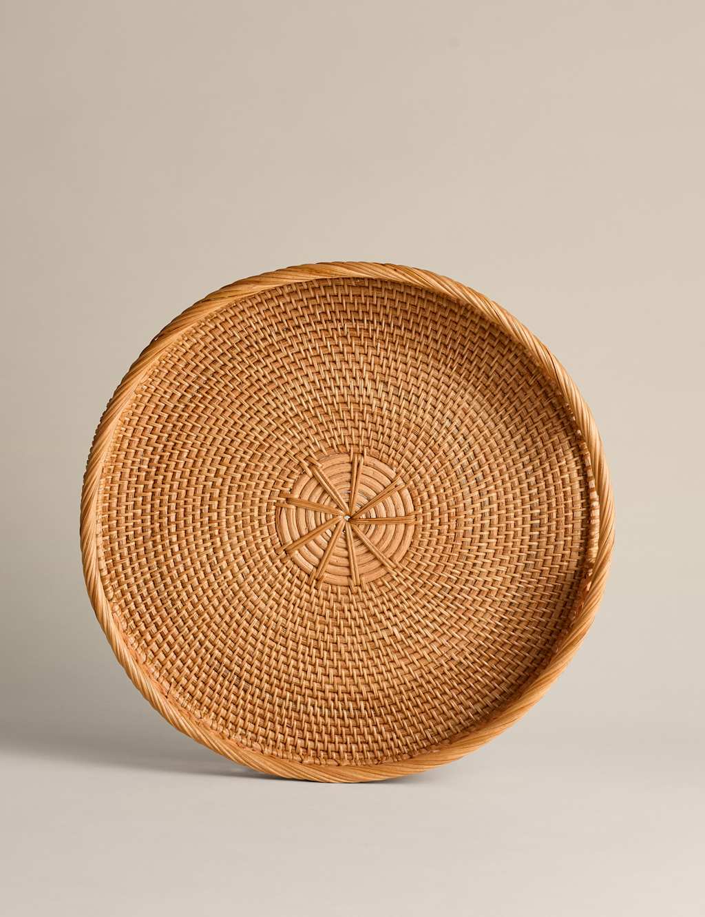 Rattan Round Tray 2 of 4