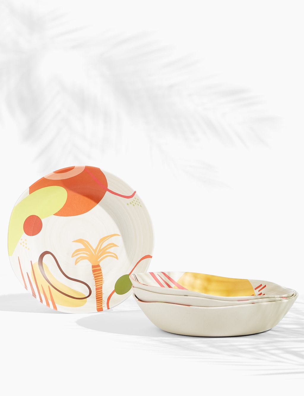 Set of 4 Jungle Pasta Bowls 1 of 6