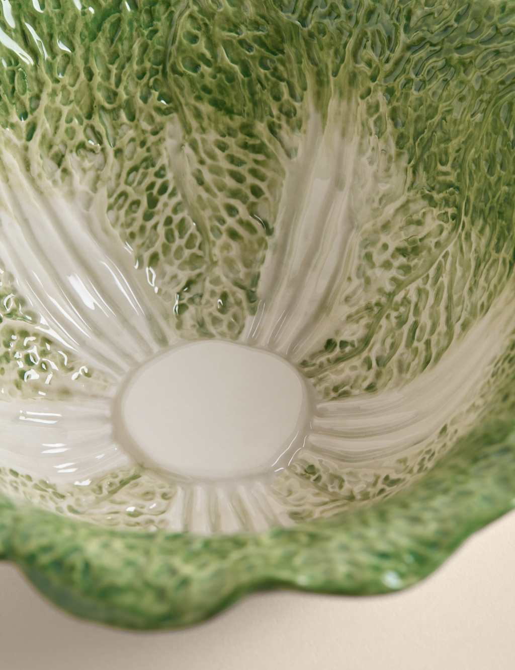 Cabbage Large Serving Bowl 3 of 4
