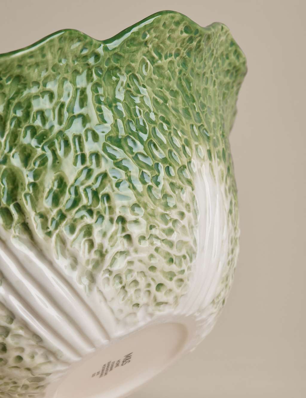 Cabbage Large Serving Bowl 4 of 4