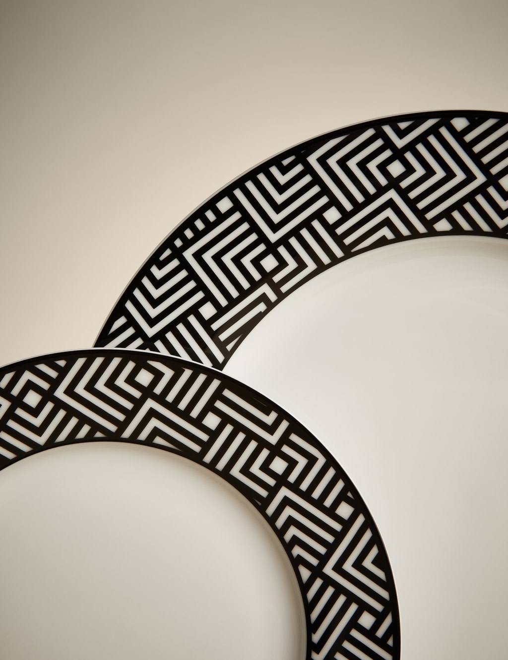 12 Piece Geometric Dinner Set 6 of 6