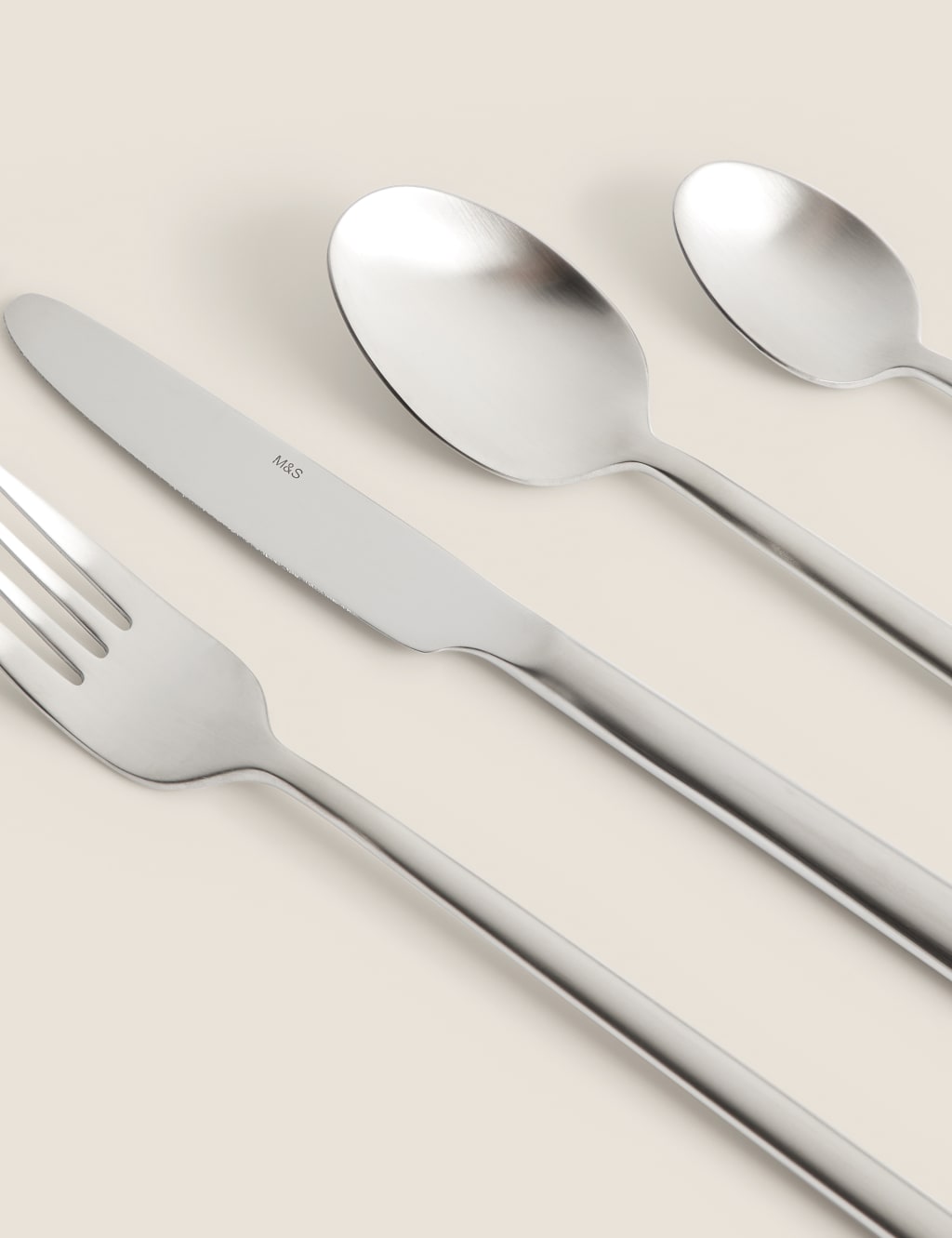 16 Piece Manhattan Brushed Cutlery Set 2 of 3