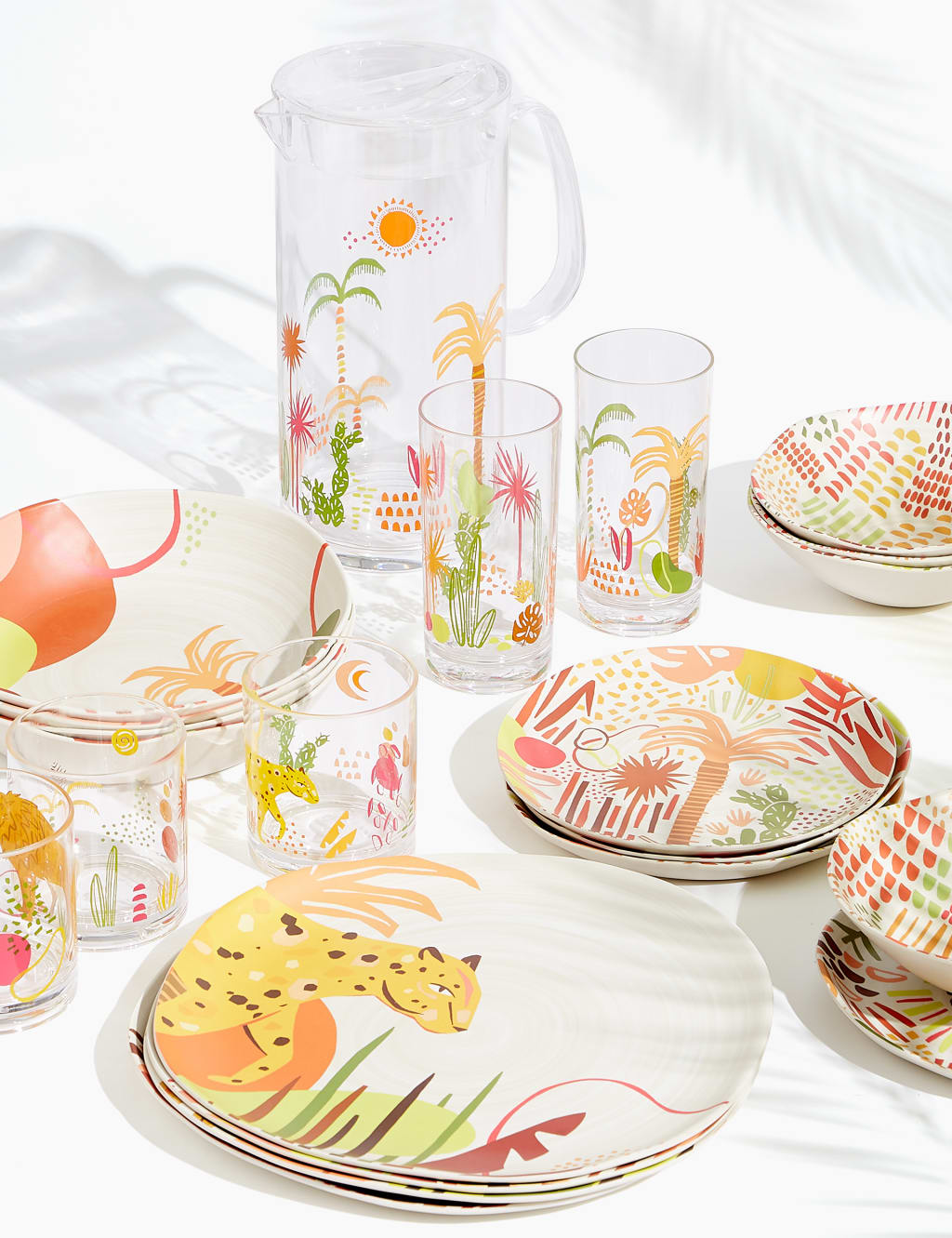 Set of 4 Jungle Picnic Tumblers 4 of 5