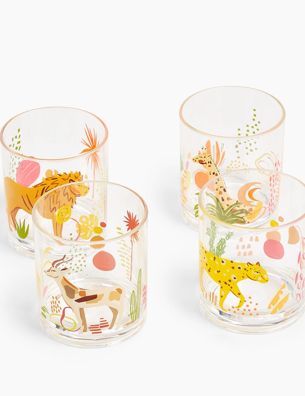Set of 4 Jungle Picnic Tumblers 2 of 5