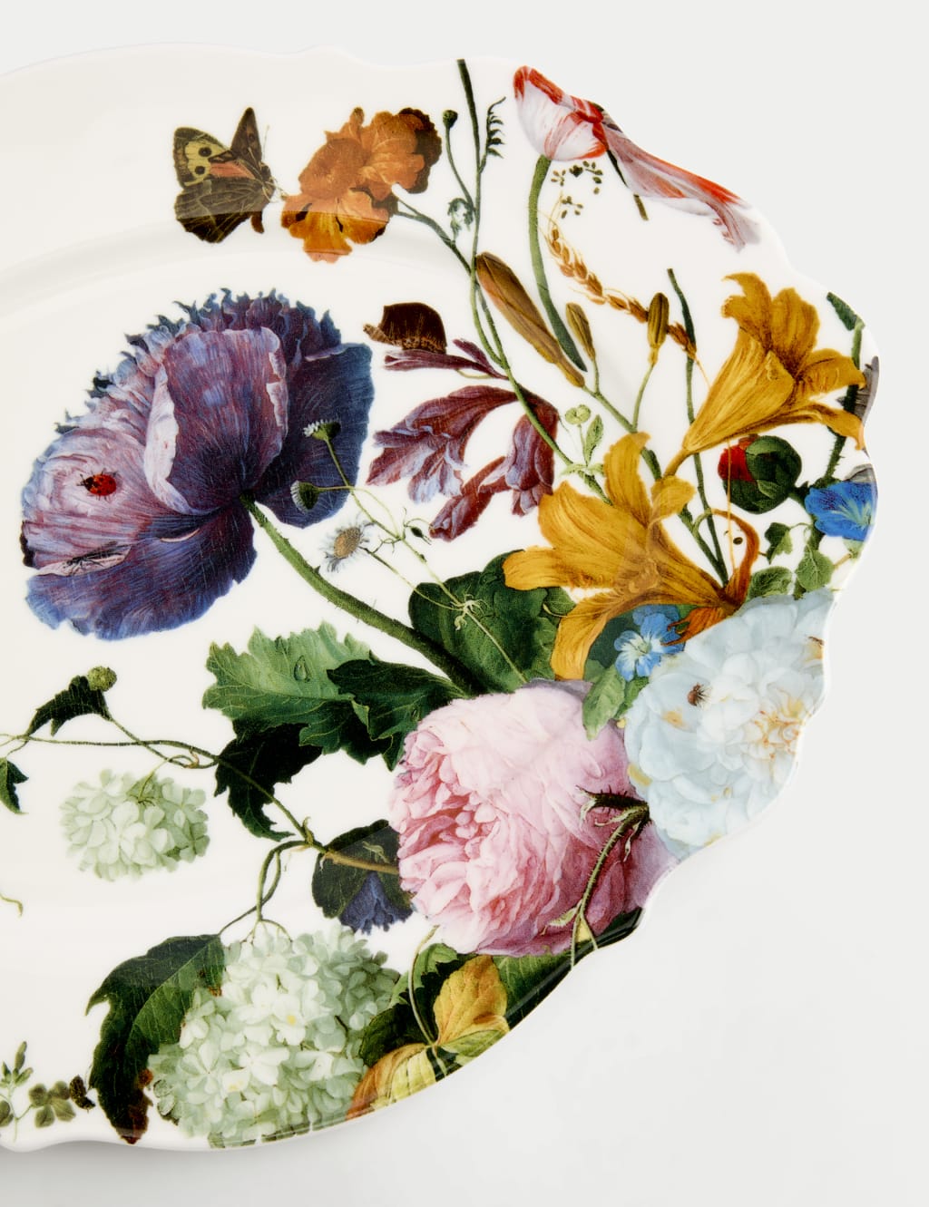Floral Porcelain Platter 3 of 6