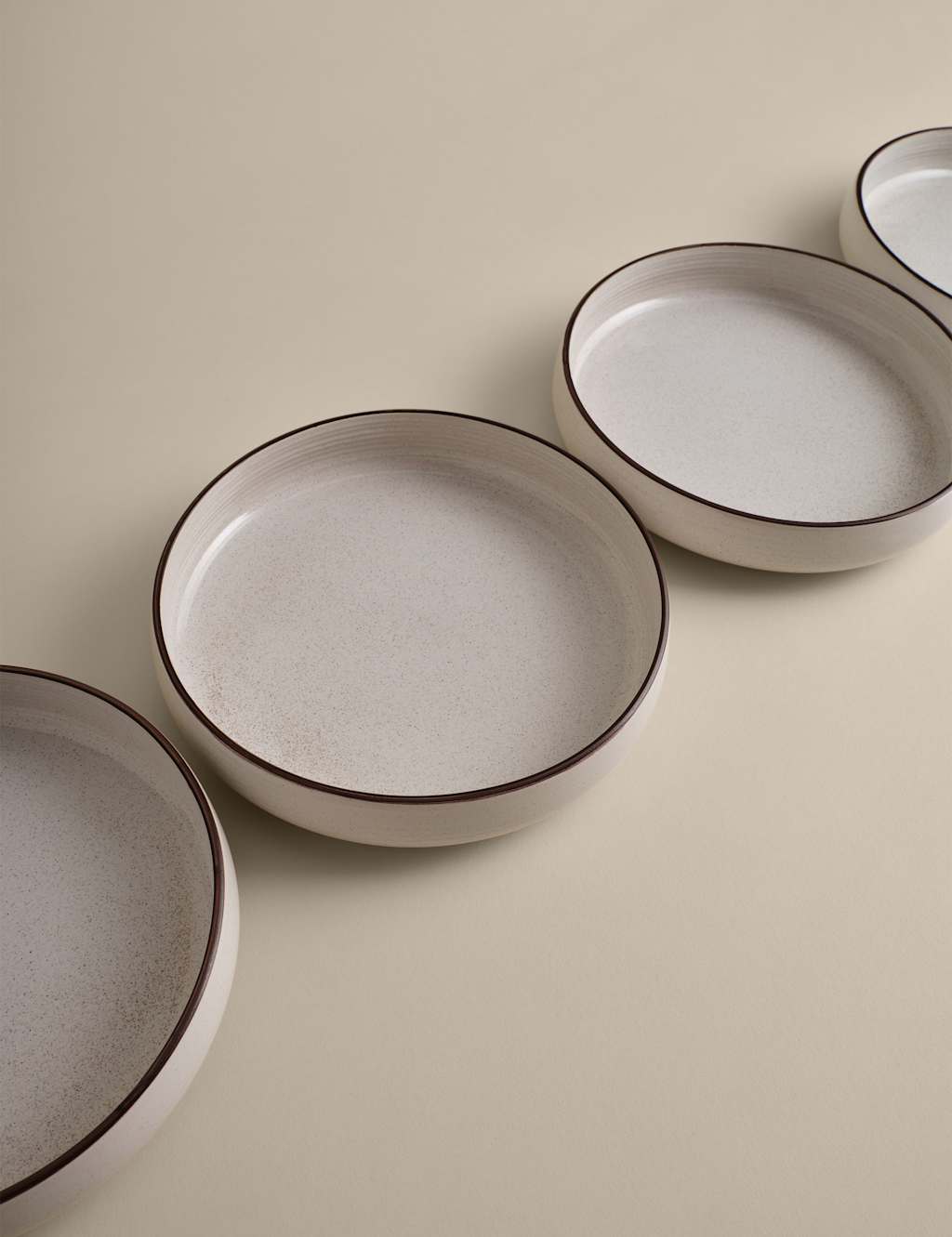 Set of 4 Michigan Rim Pasta Bowls 4 of 4