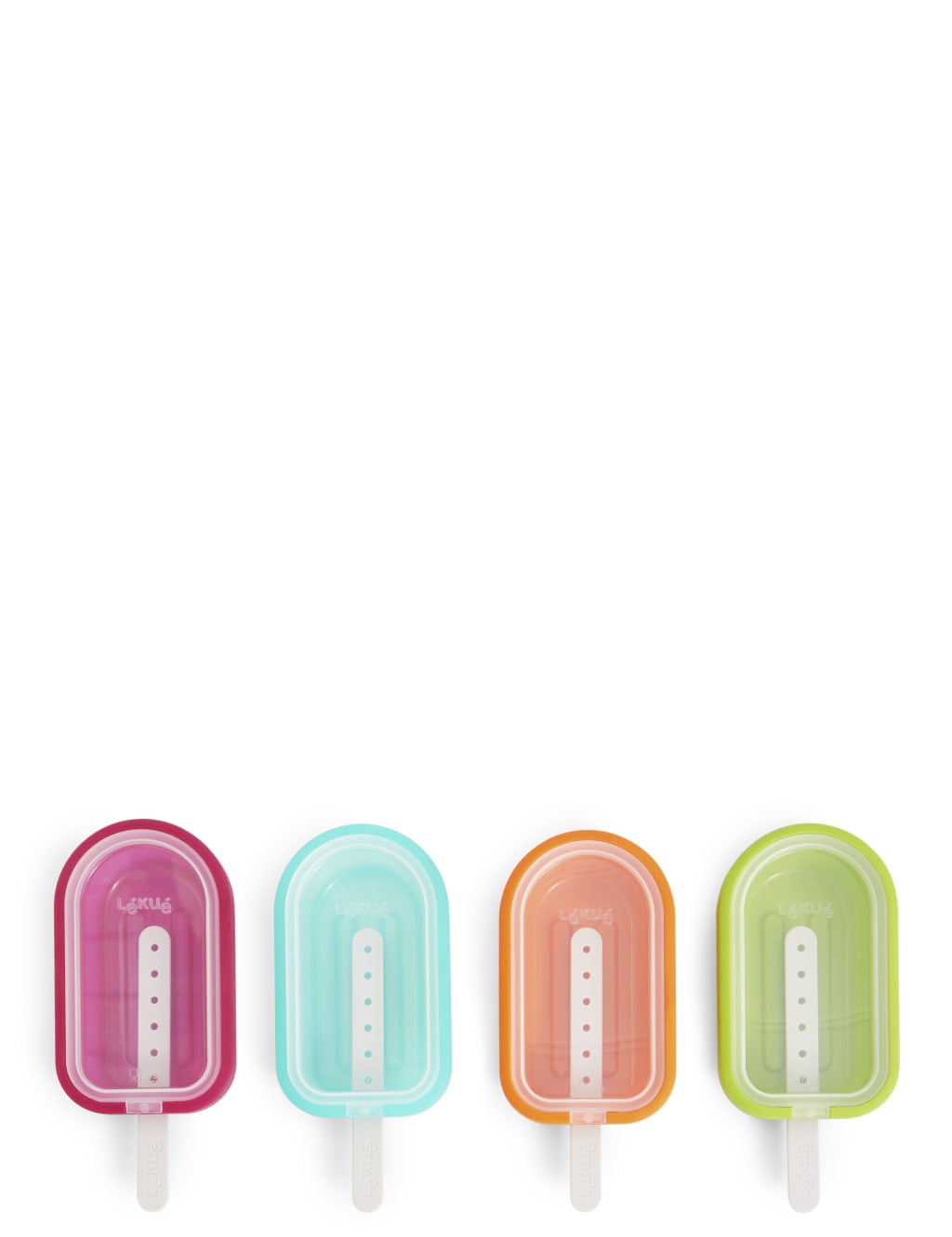 Set of 4 Stackable Ice Lolly Moulds 1 of 2
