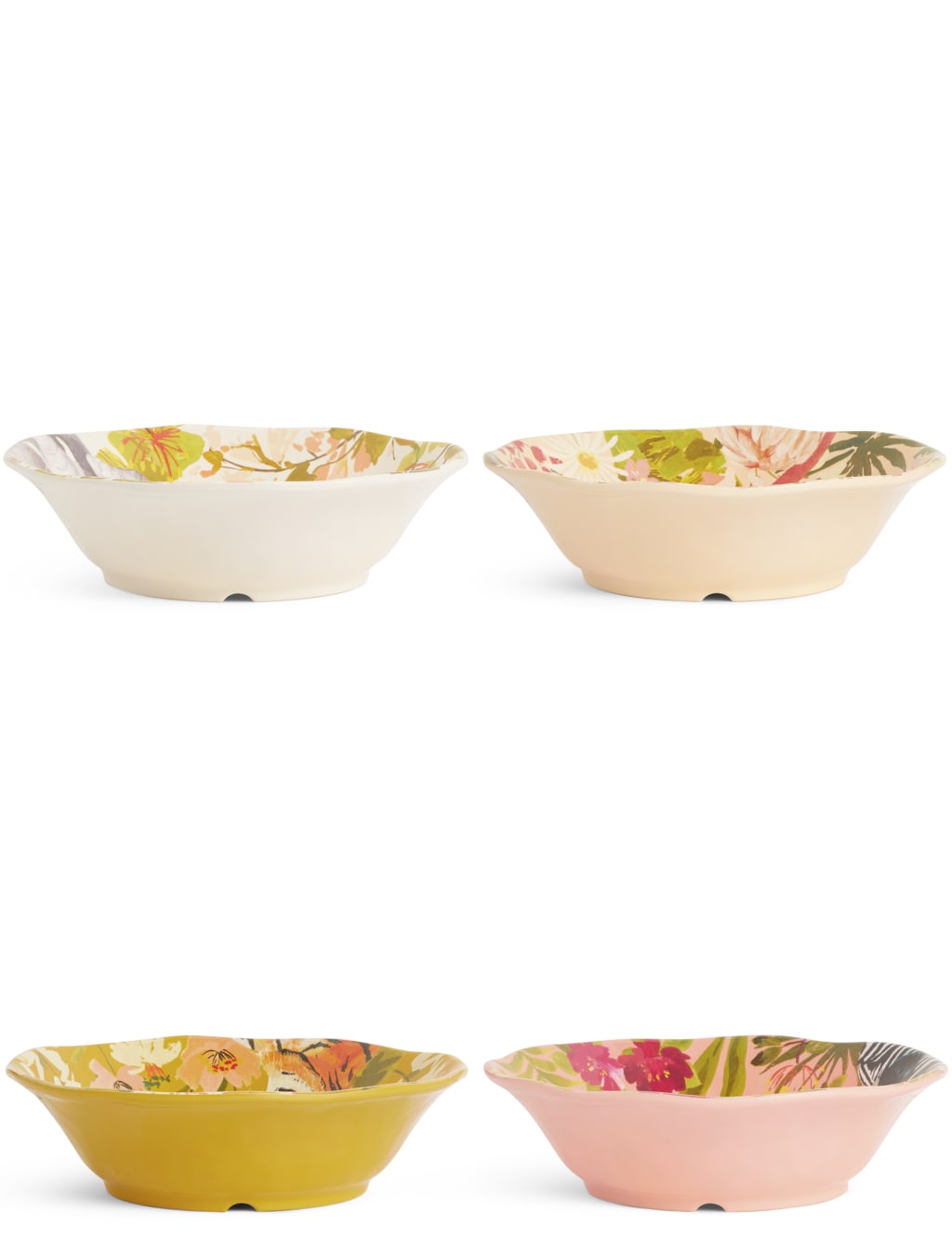 Set of 4 Sun-baked Pasta Bowls 1 of 5