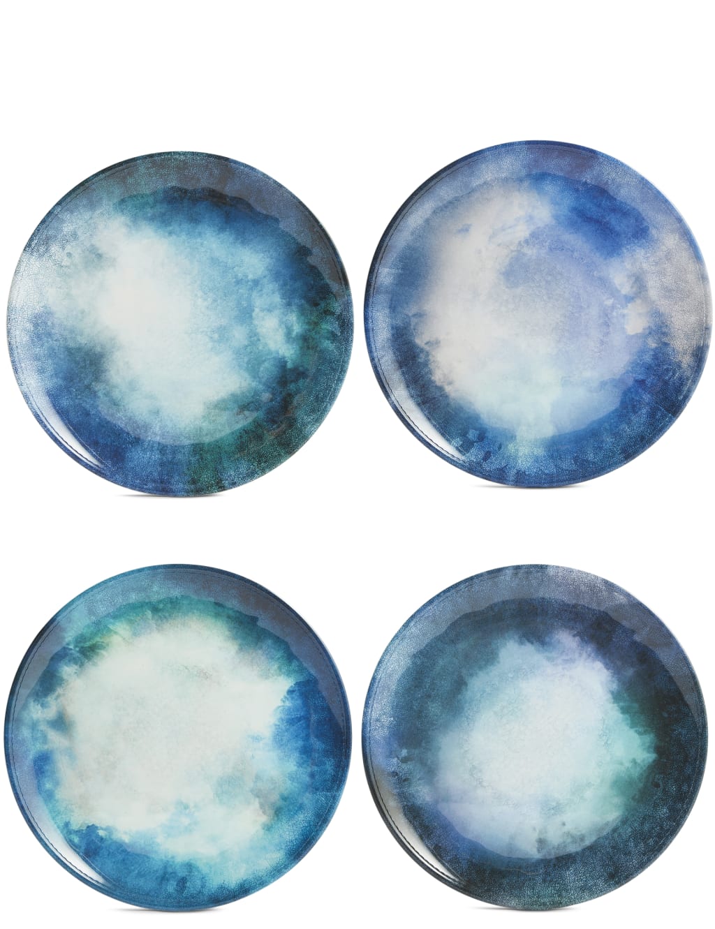 Set of 4 Reactive Side Plates 1 of 7