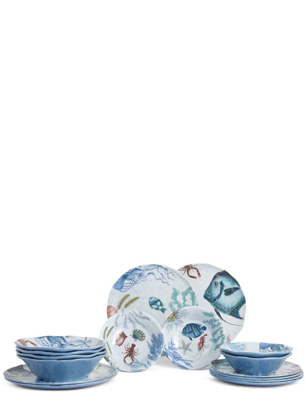 Set of 4 Nautical Pasta Bowls 5 of 5