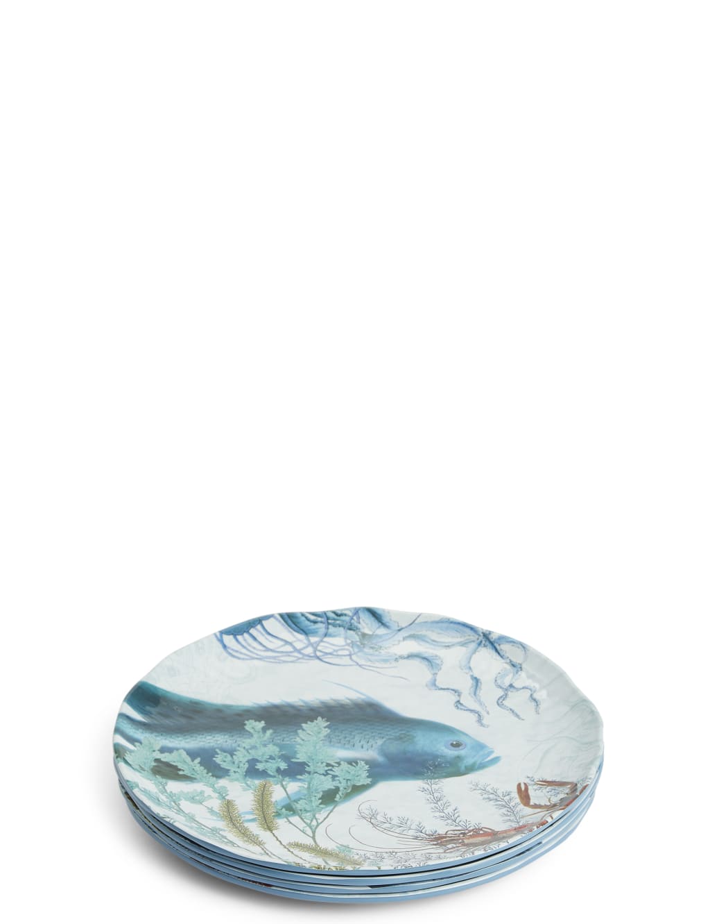 Set of 4 Nautical Side Plates 2 of 7