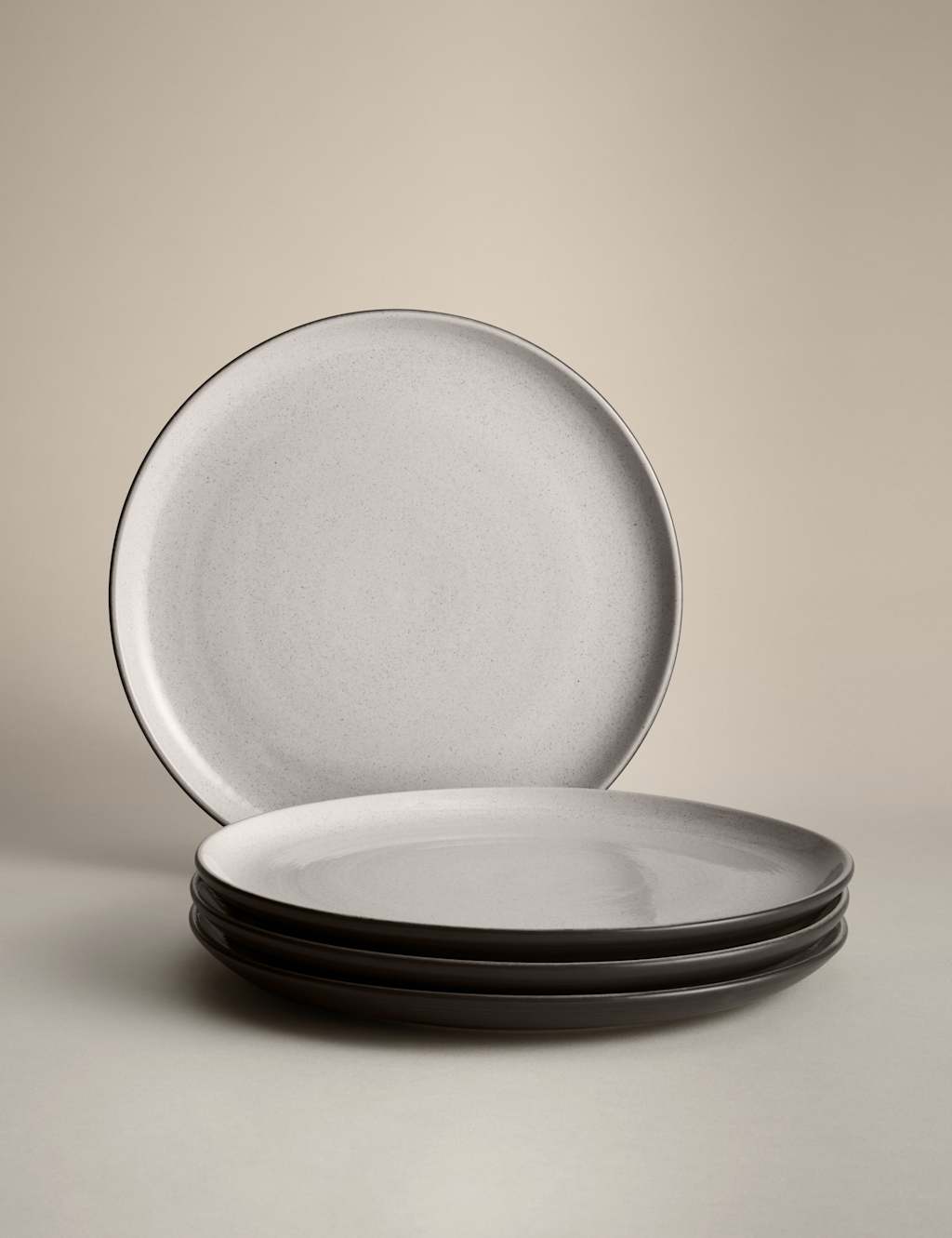 Set of 4 Michigan Dinner Plates 2 of 4