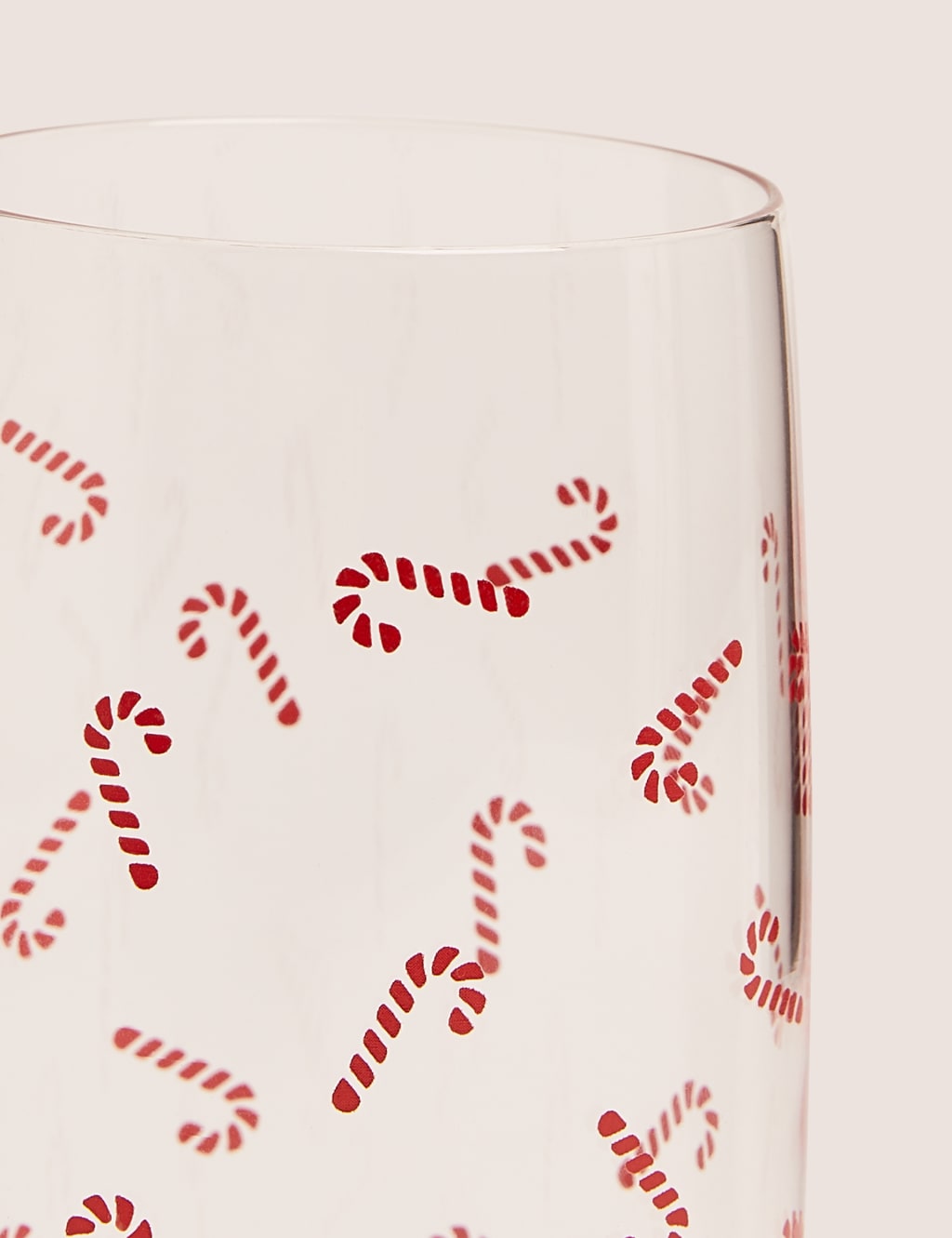 Candy Cane Highball Glass 3 of 3