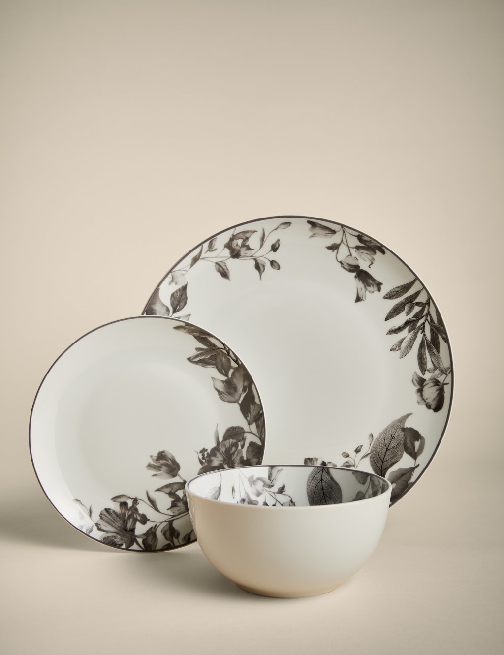 12 Piece Floral Dinner Set 2 of 7