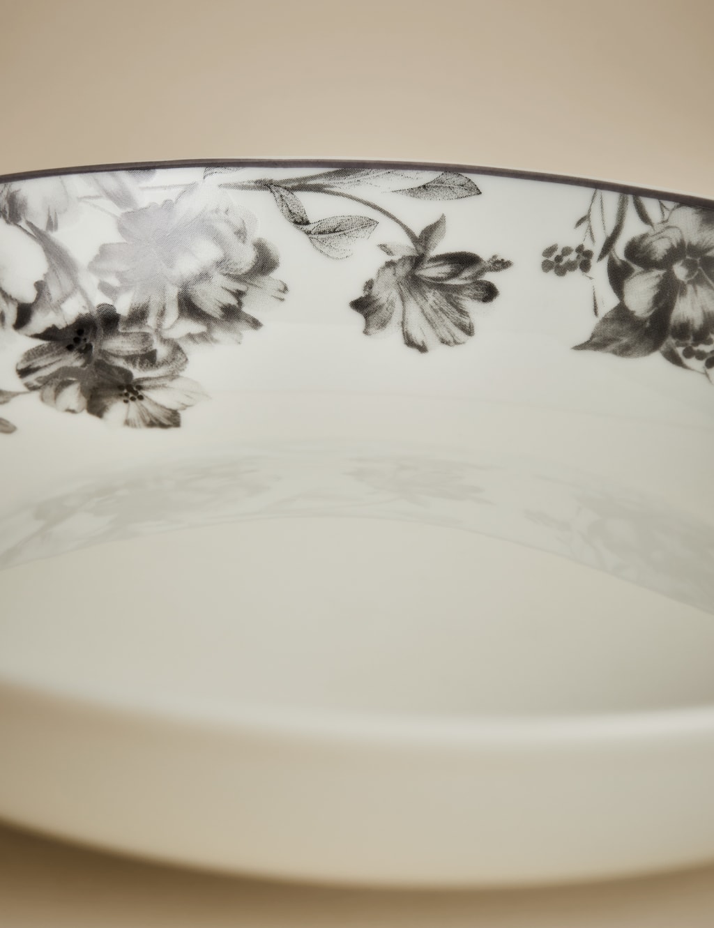 Set of 4 Floral Pasta Bowls 4 of 5