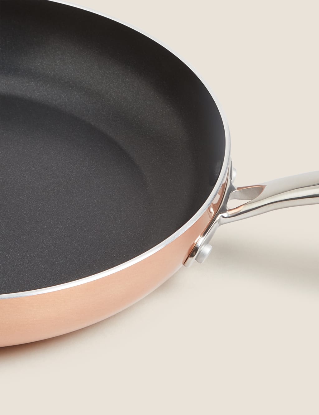 4 Piece Copper Aluminium Non-Stick Pan Set 4 of 4