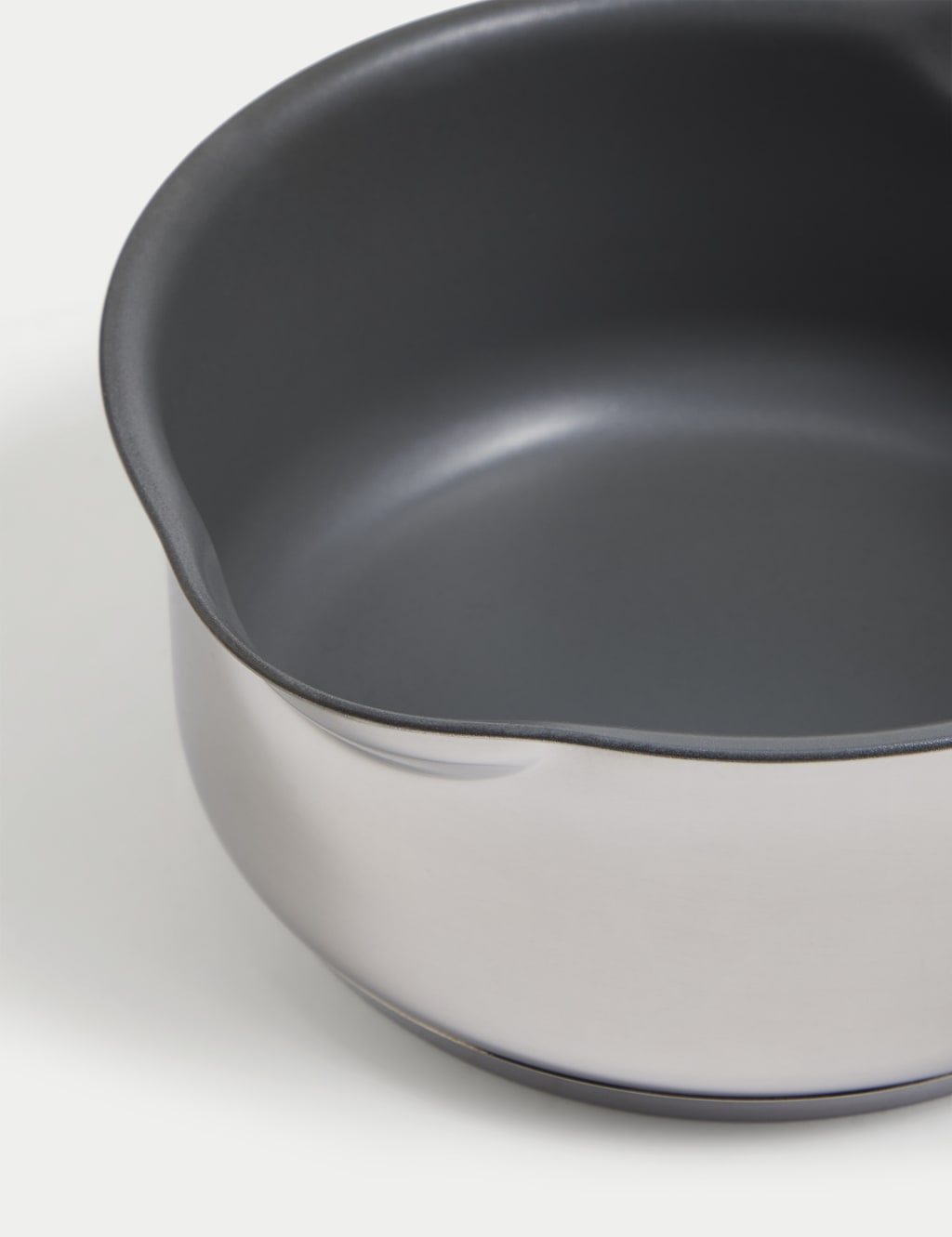 4pc Stainless Steel Pan Set 3 of 4