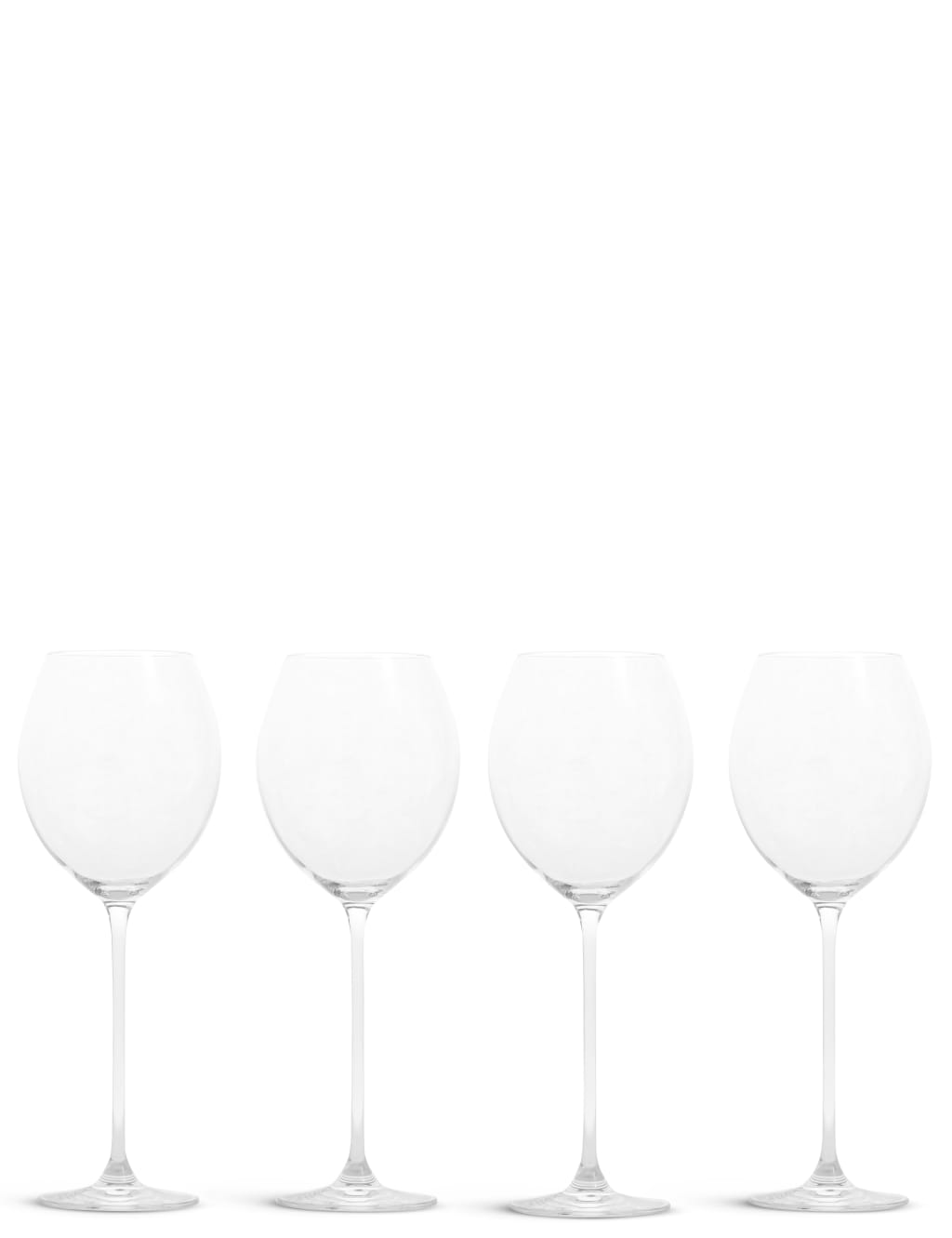 Set of 4 Elegance Red Wine Glasses 2 of 4
