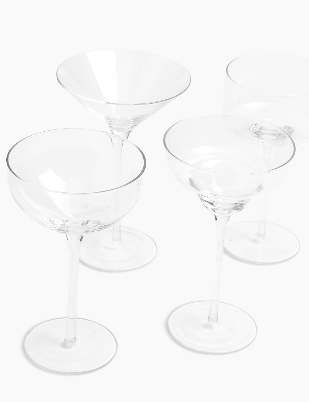 Set of 4 Martini Glasses 2 of 7