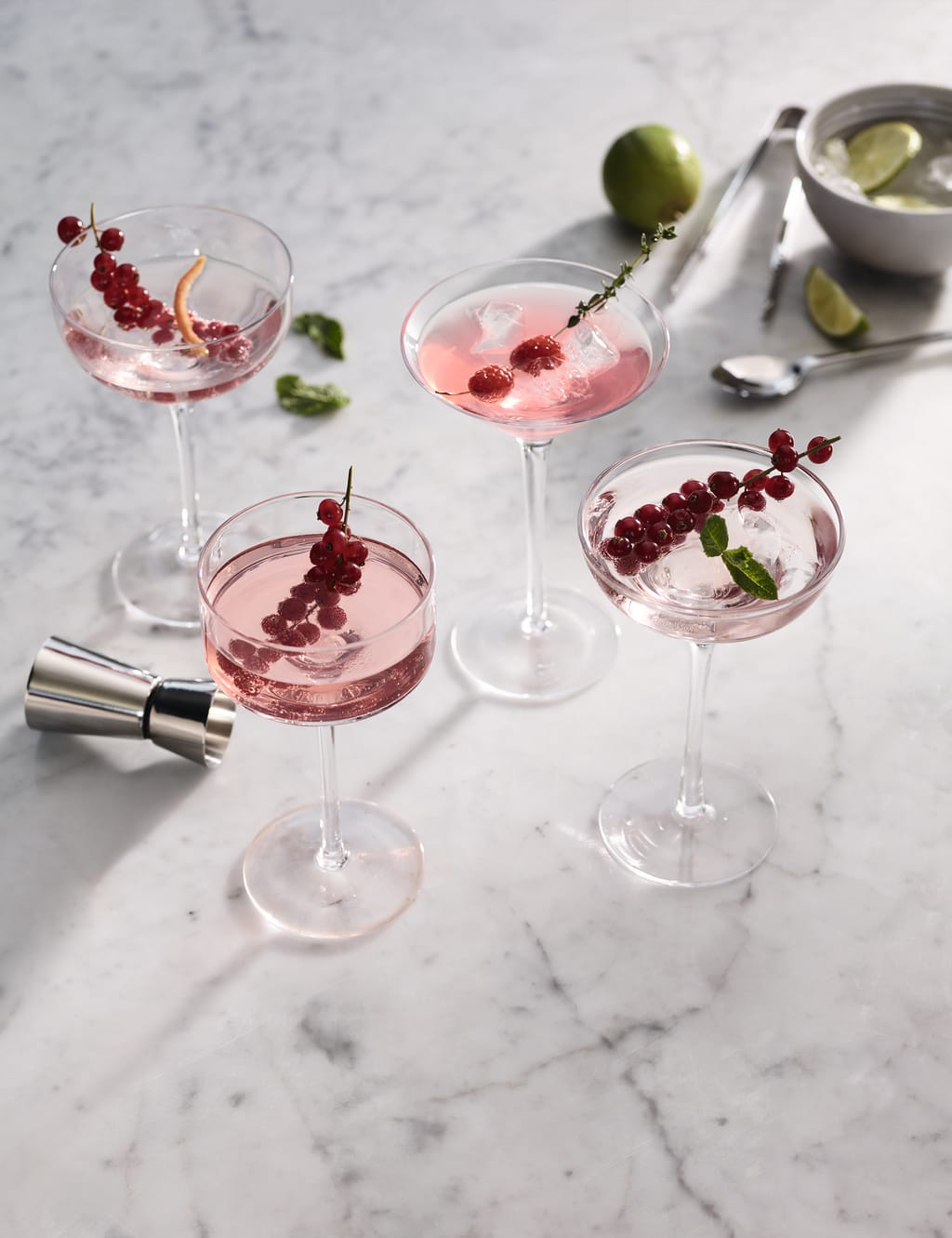 Set of 4 Martini Glasses 7 of 7