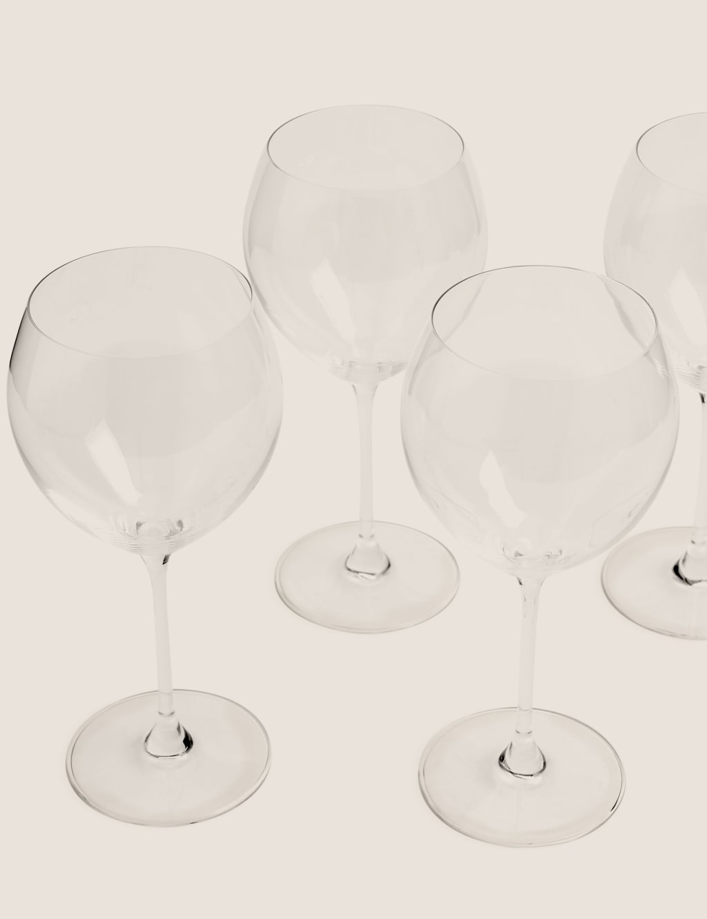 Set of 4 Red Wine Glasses 3 of 5