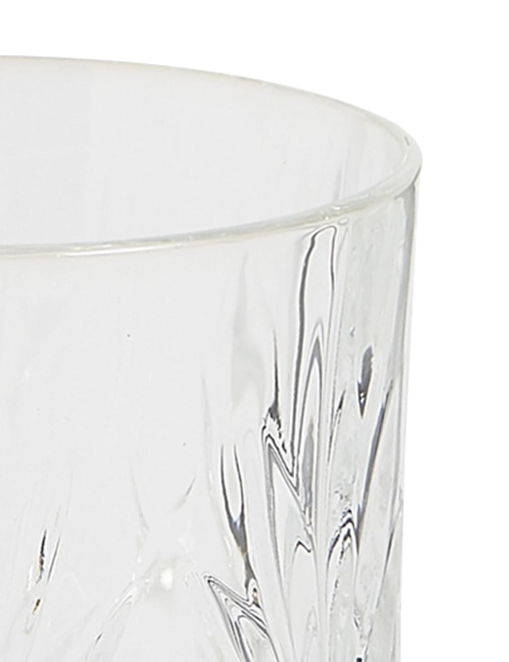 Pressed Glass Tumbler 2 of 2