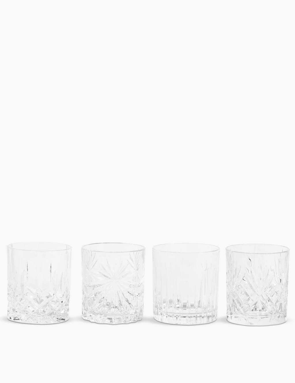 Set of 4 Whisky Glasses 1 of 6