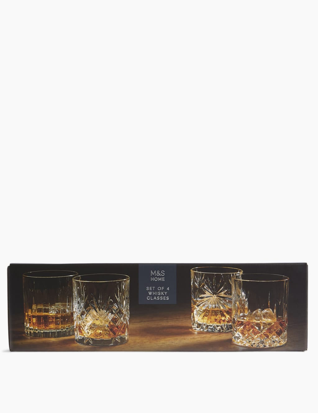 Set of 4 Whisky Glasses 2 of 6