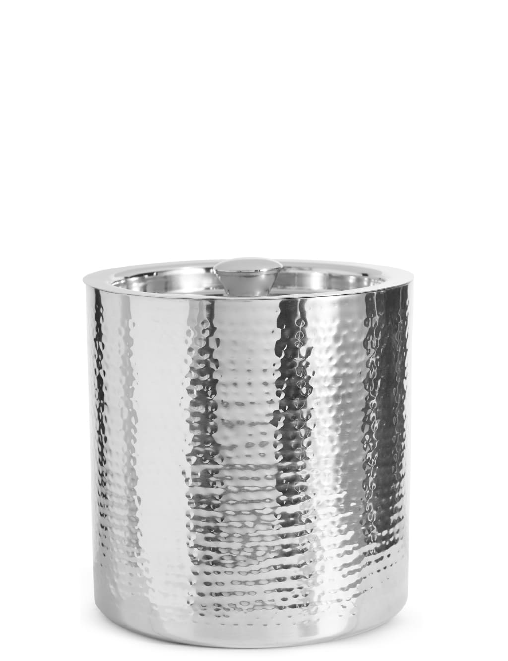 Hammered Metal Ice Bucket 1 of 2