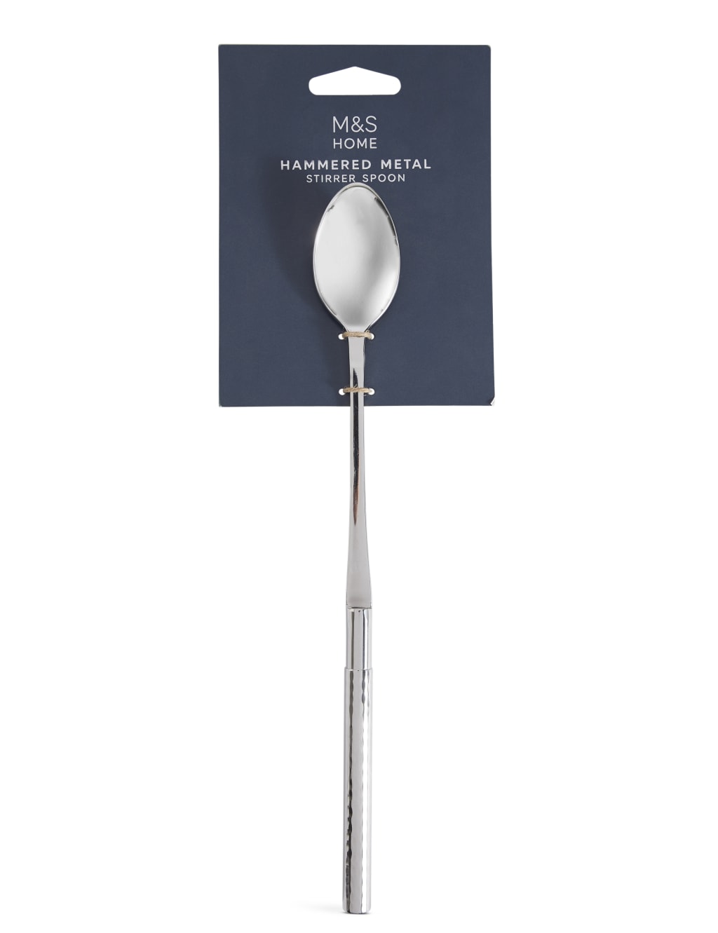 Hammered Metal Stirrer Spoon 1 of 2