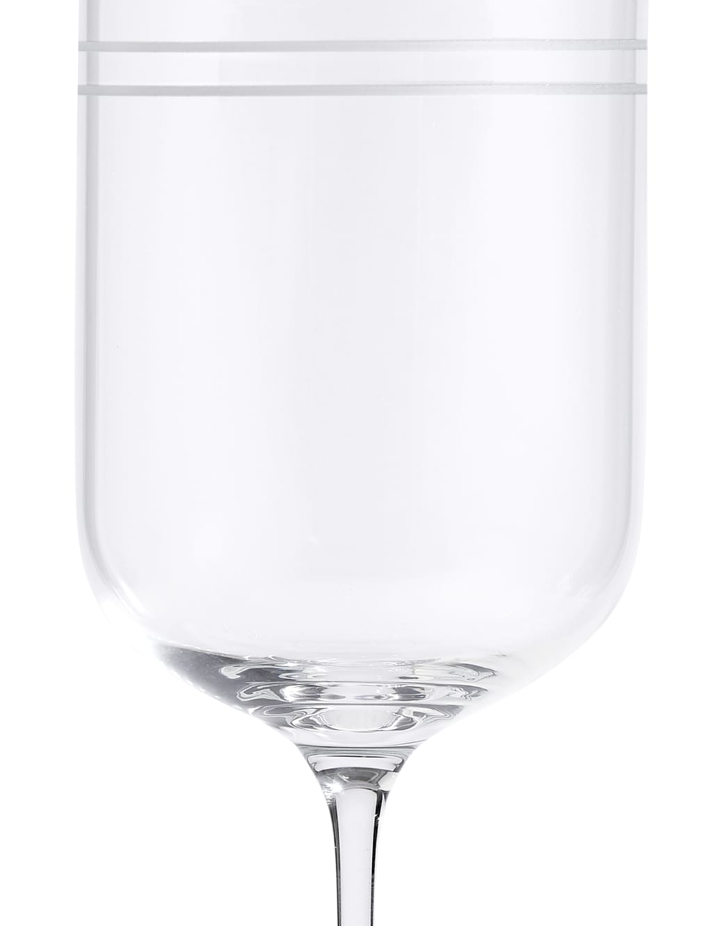 Set of 4 Marlowe Stripe Red Wine Glasses 3 of 4