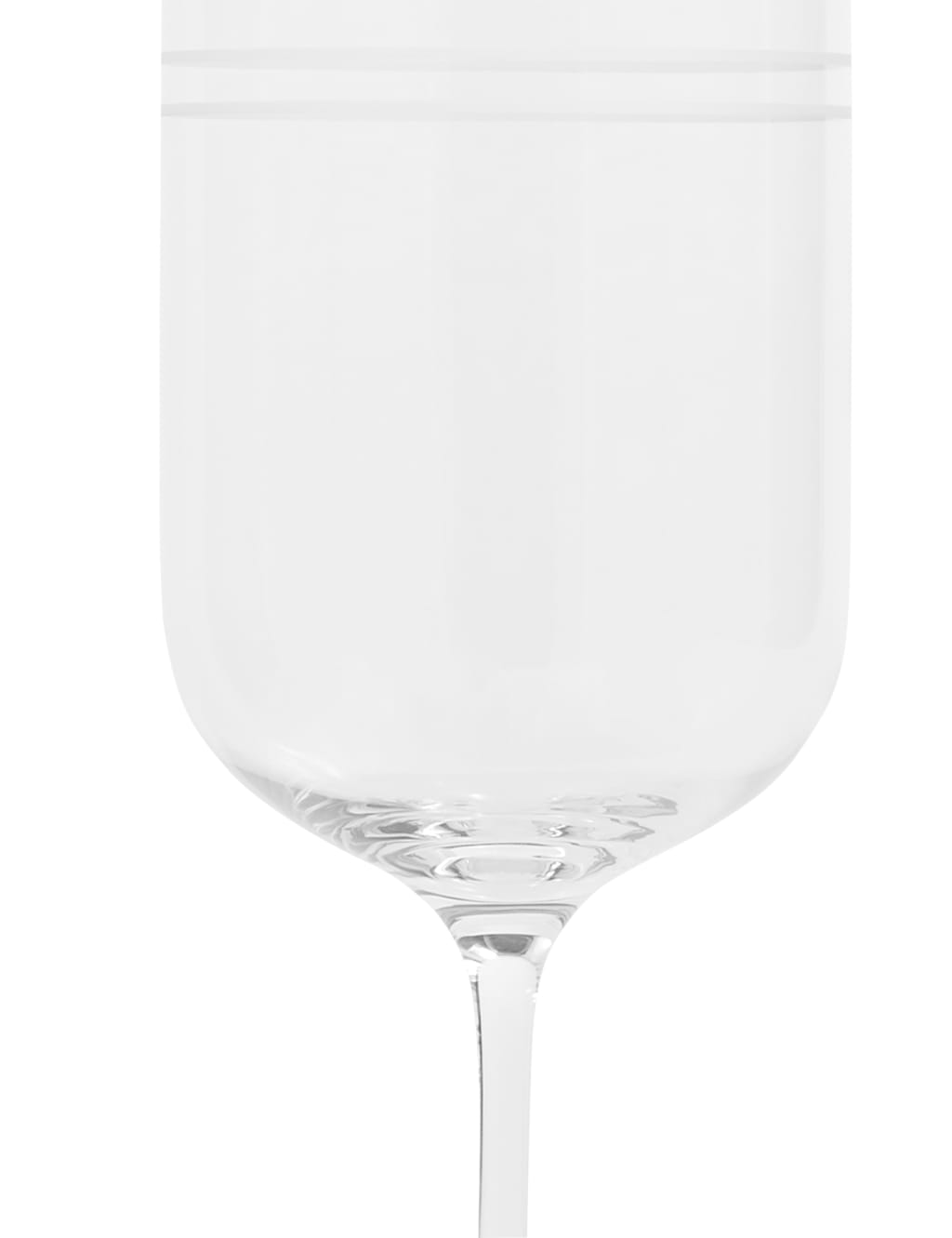 Set of 4 Marlowe Stripe Red Wine Glasses 4 of 4
