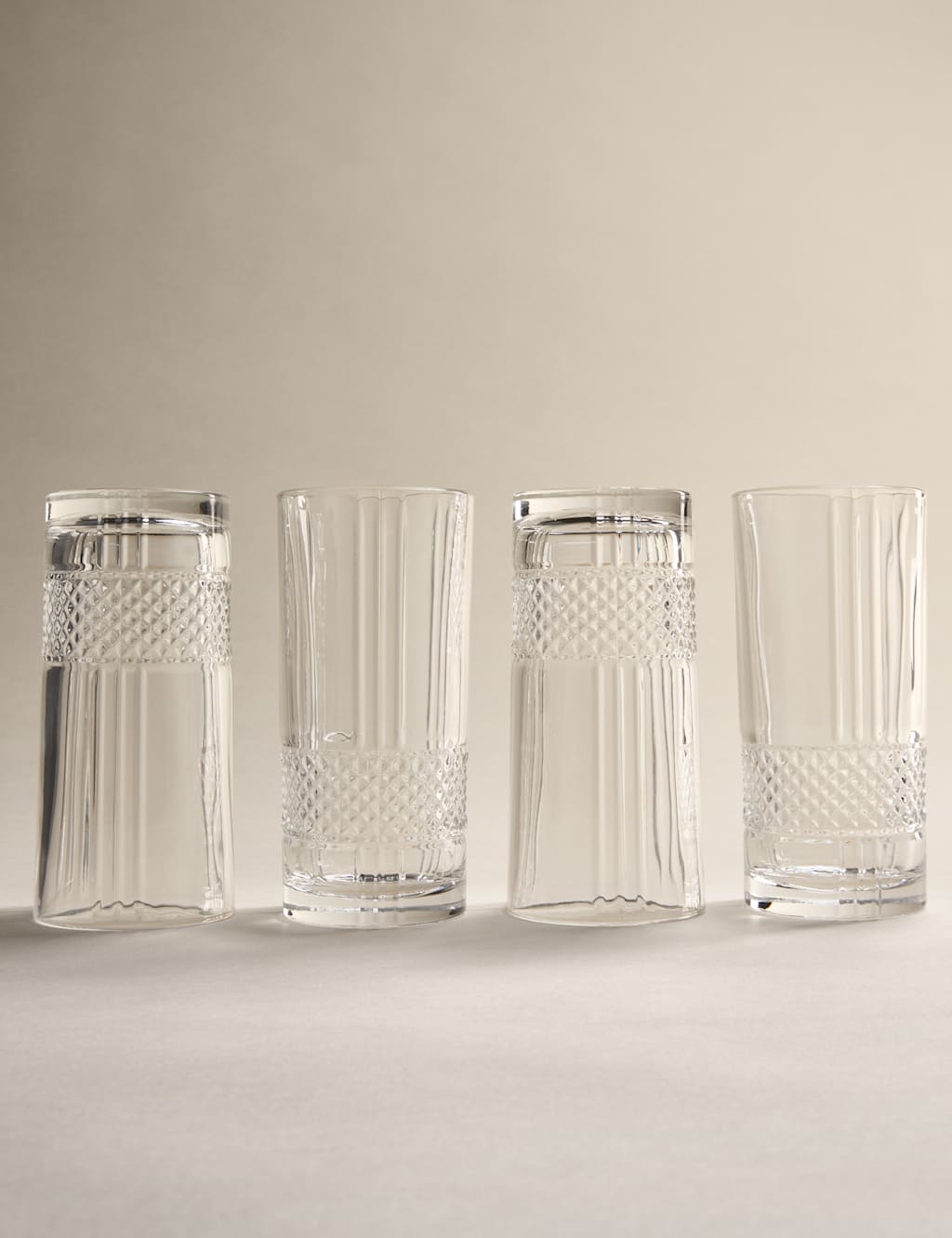 Set of 4 Adeline Hi Ball Glasses 2 of 6