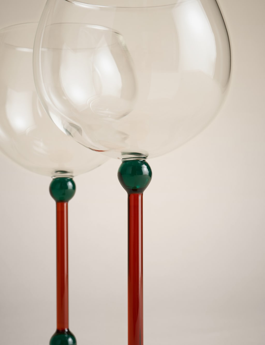 Set of 2 Bobble Contrast Gin Glasses 2 of 5