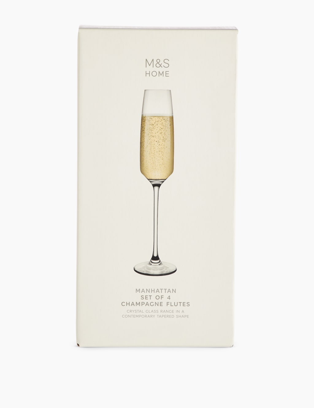 Set of 4 Manhattan Champagne Flutes 4 of 5