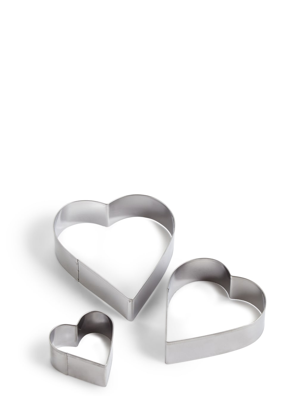 Set of 3 Heart Cutters 1 of 2
