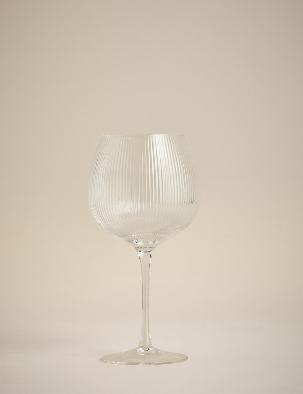 Set of 6 Maxim Optic Ribbed Gin Glasses 3 of 5
