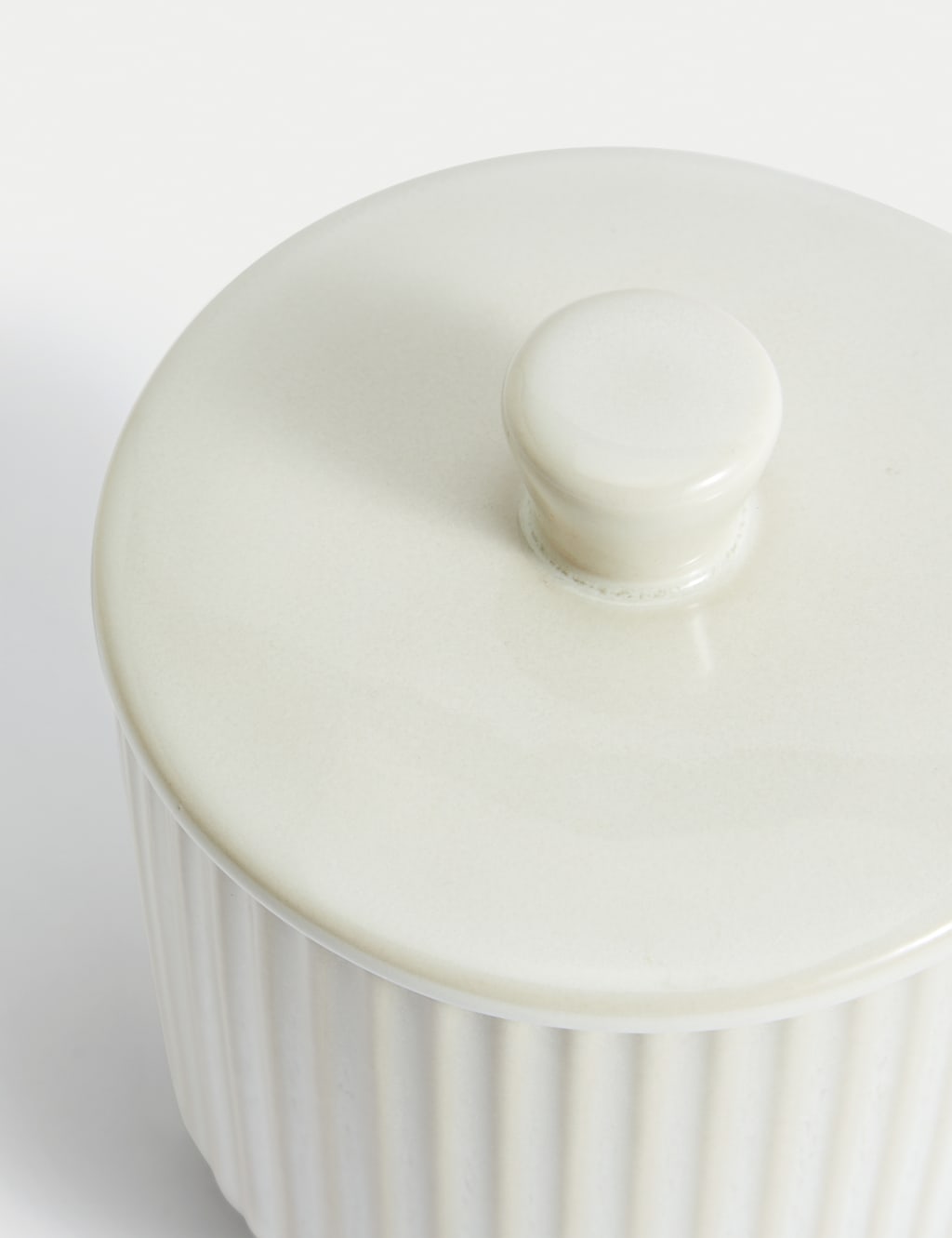 Small Ribbed Storage Jar 4 of 5