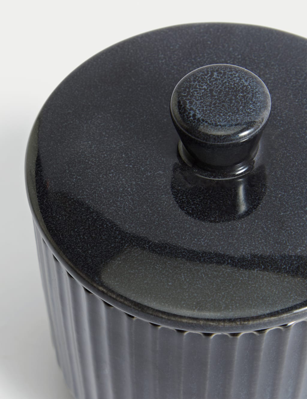 Small Ribbed Storage Jar 3 of 5