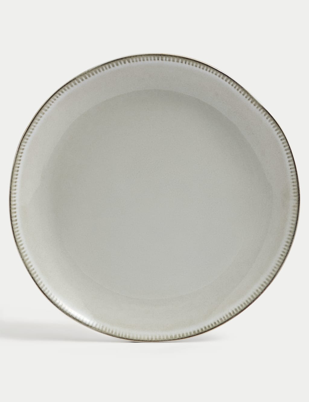 Set of 4 Stoneware Dinner Plates 2 of 3