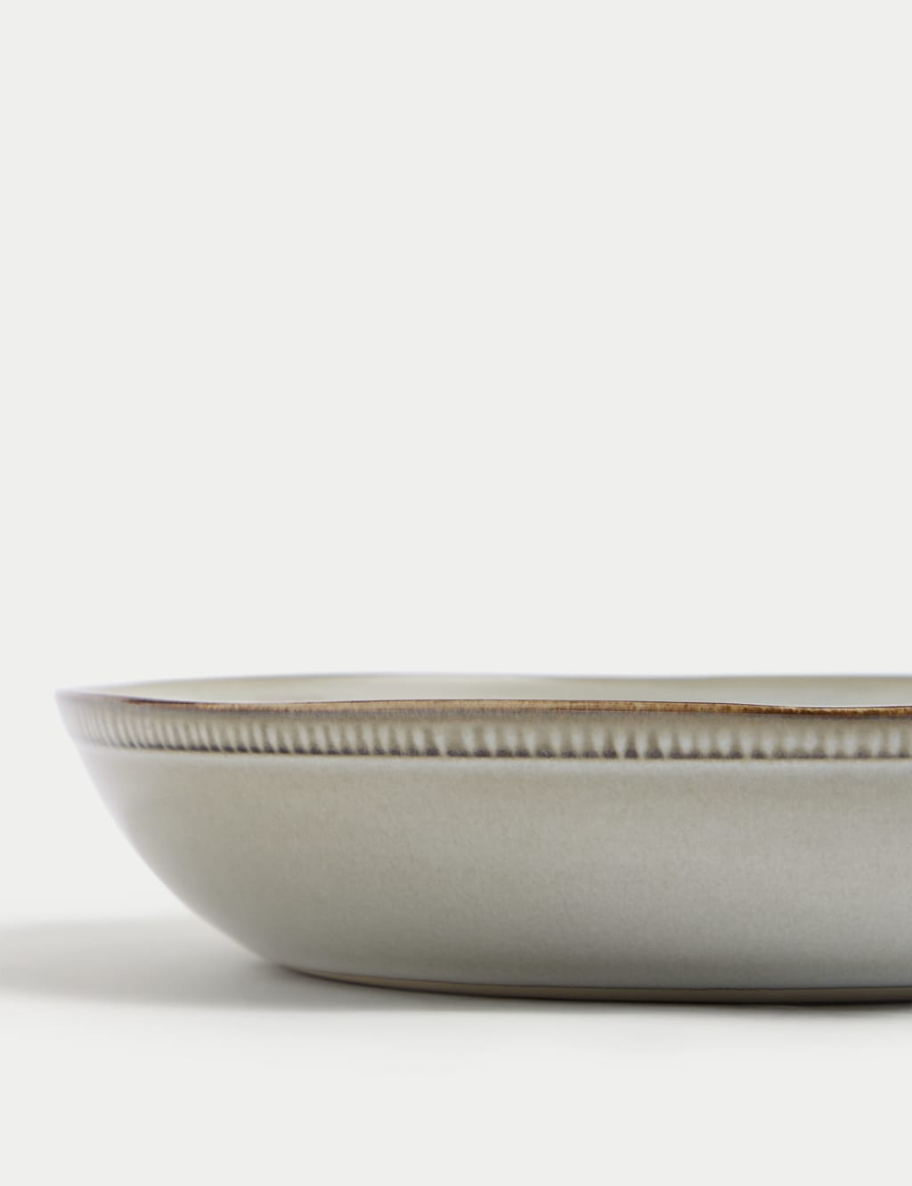 Set of 4 Stoneware Pasta Bowls 5 of 5
