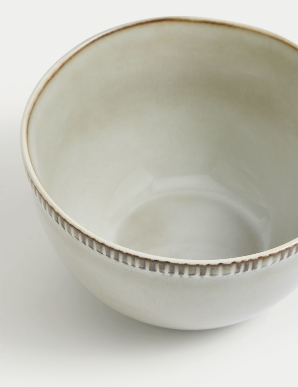 Set of 4 Stoneware Cereal Bowls 4 of 4