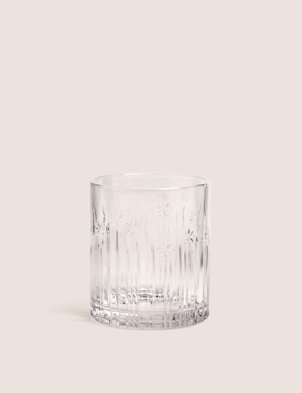 Hollywood Pressed Glass Tumbler 1 of 3