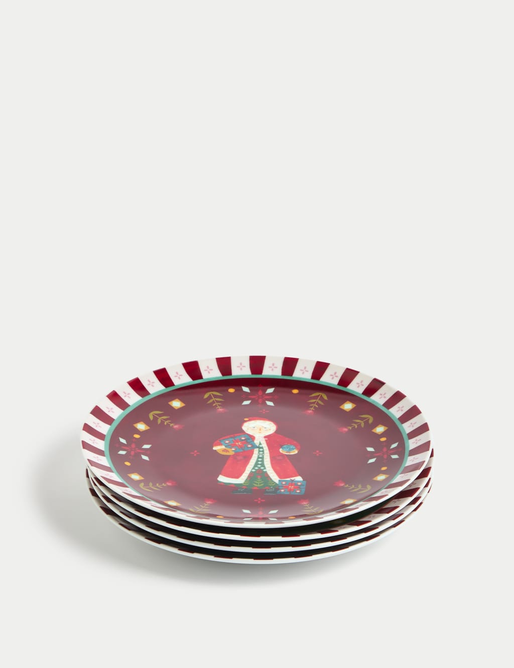 Small christmas plates top