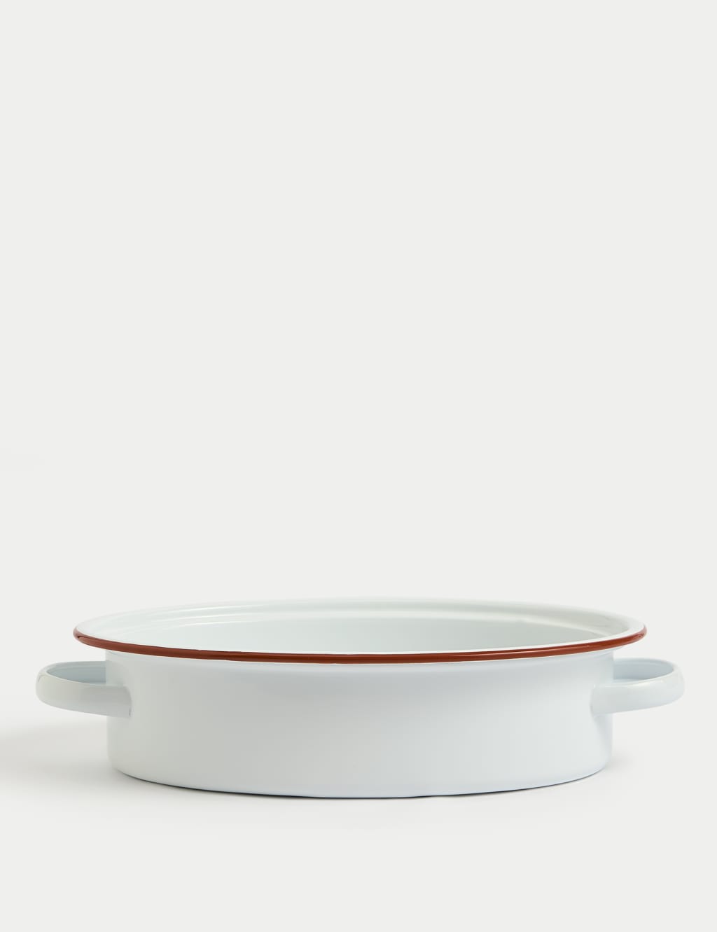 Oval Enamel Roaster with Lid 2 of 5