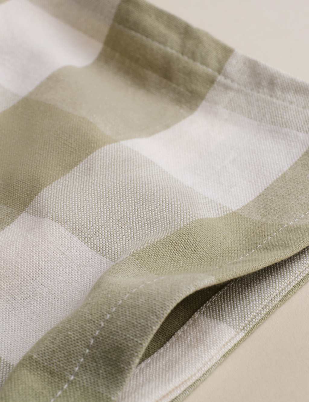 Set of 4 Pure Cotton Gingham Napkins 3 of 3