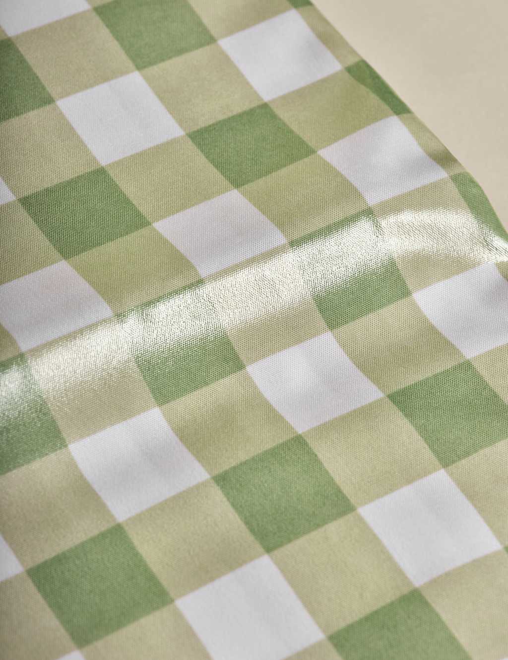 Gingham Wipe Clean Tablecloth 4 of 4