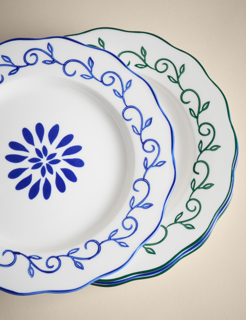 Set of 4 Boho Side Plates 3 of 6