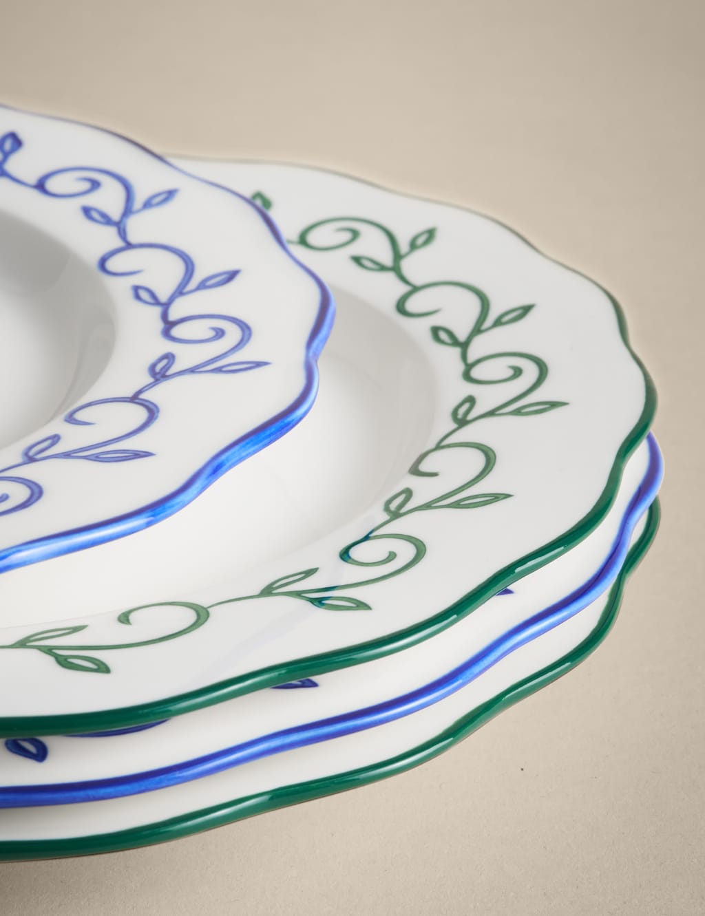 Set of 4 Boho Side Plates 6 of 6